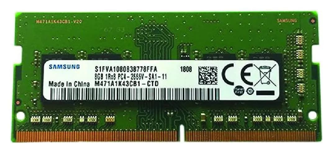 Samsung DDR4 8Gb Component — FBGA component