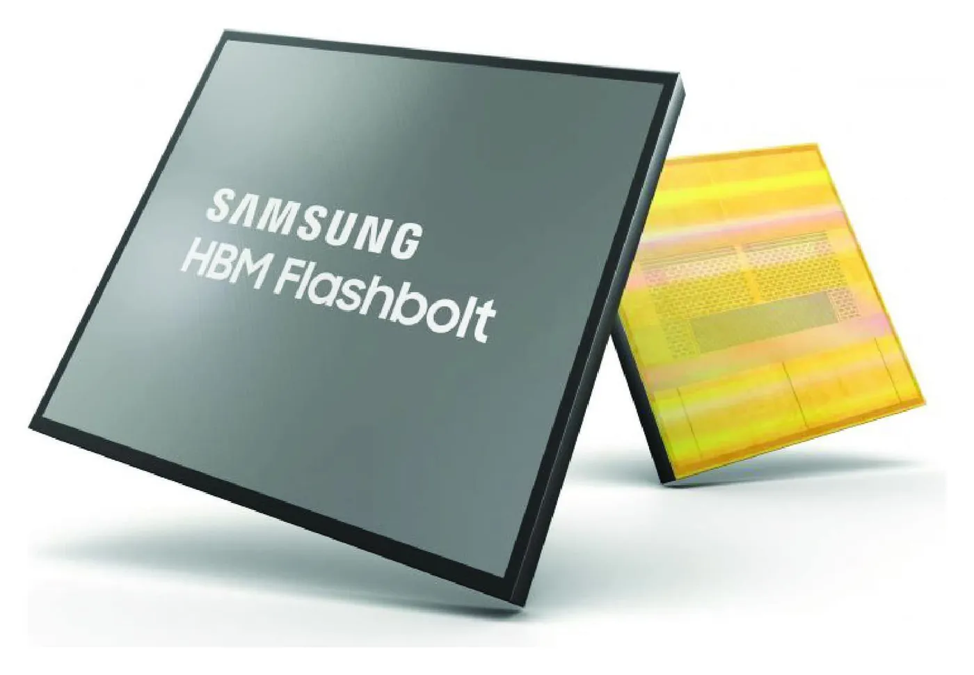 Samsung HBM2E Flashbolt — HBM stack (2.5D)