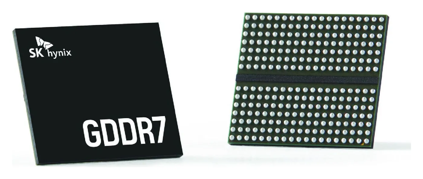 SK hynix GDDR7 — FBGA component