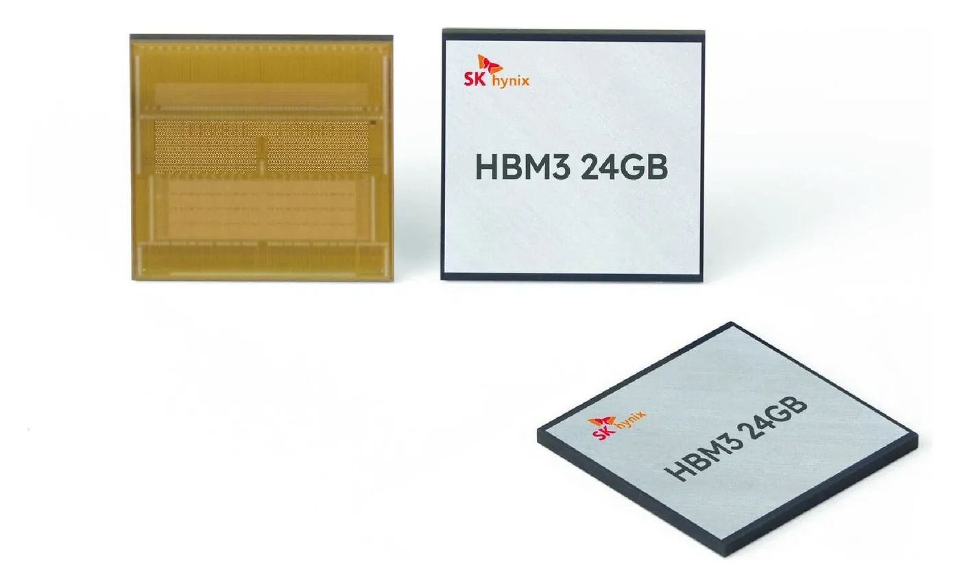 SK hynix HBM3E 8-Hi 24GB — HBM stack (2.5D)